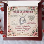 To The Woman I'm Lucky To Call My Godmother - Forever Love Necklace