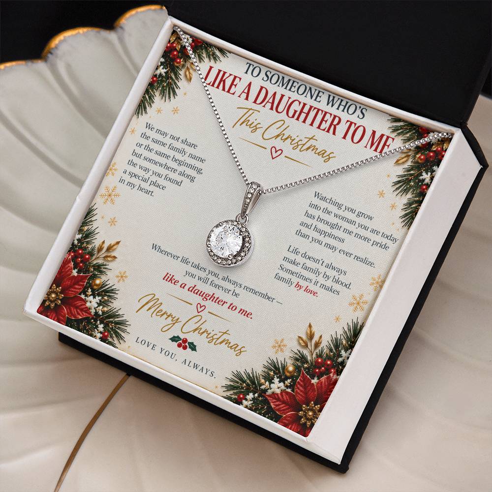 Like a Daughter to Me - Christmas Eternal Hope Necklace
