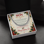 To My Son - Christmas Cuban Link Chain