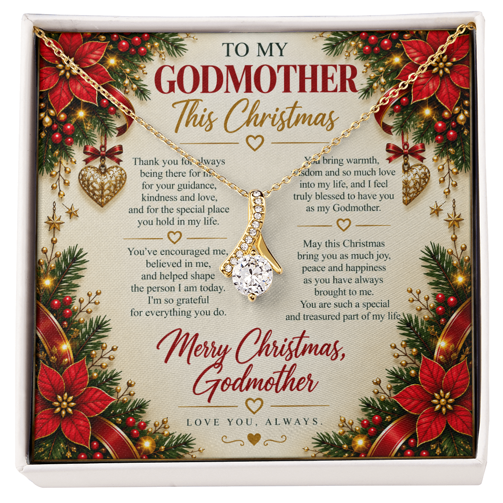 To My Godmother - Christmas Alluring Beauty Necklace