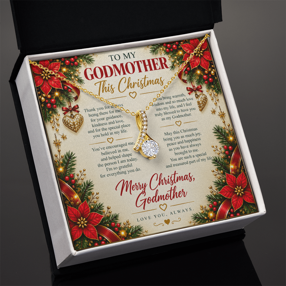 To My Godmother - Christmas Alluring Beauty Necklace