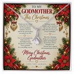 To My Godmother - Christmas Alluring Beauty Necklace