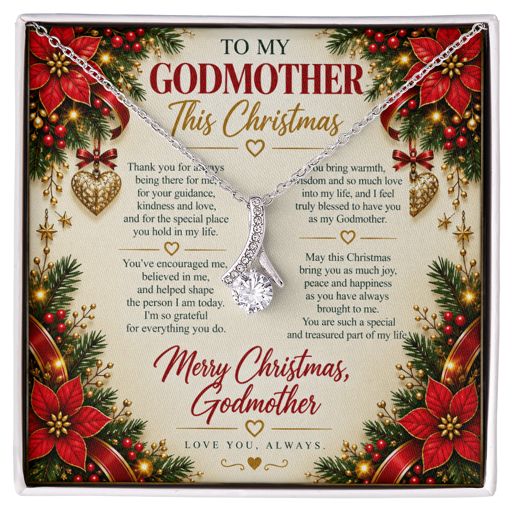 To My Godmother - Christmas Alluring Beauty Necklace