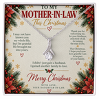 To My Mother-in-Law - Christmas Alluring Beauty Necklace