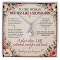 To The Woman Who Was Like A Second Mom - Alluring Beauty Necklace