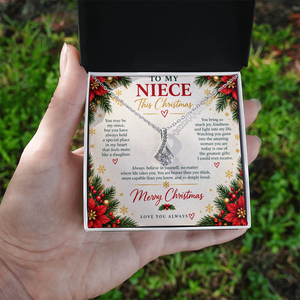 To My Niece - Christmas Alluring Beauty Necklace