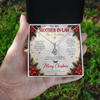 To My Mother-in-Law - Christmas Alluring Beauty Necklace