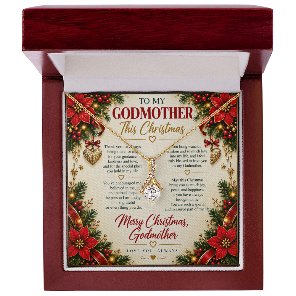 To My Godmother - Christmas Alluring Beauty Necklace