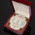 To My Niece - Christmas Alluring Beauty Necklace
