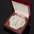 To My Mother-in-Law - Christmas Alluring Beauty Necklace