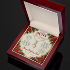 To My Aunt - Christmas Alluring Beauty Necklace