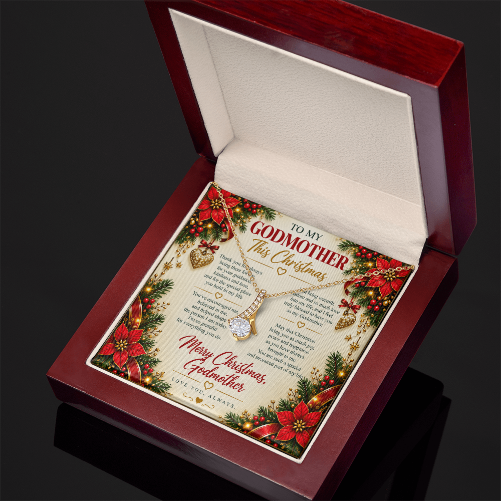 To My Godmother - Christmas Alluring Beauty Necklace
