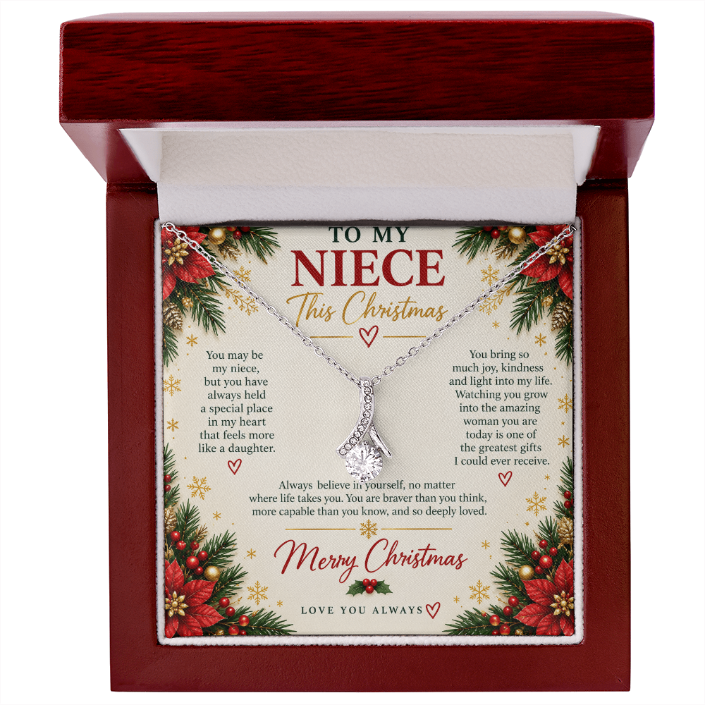 To My Niece - Christmas Alluring Beauty Necklace