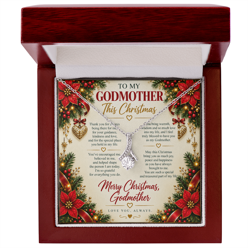 To My Godmother - Christmas Alluring Beauty Necklace