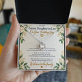 To My Future Daughter-in-Law - Wedding Day Love Knot Necklace