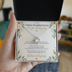 To My Future Daughter-in-Law - Wedding Day Love Knot Necklace