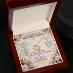 To The Friend Who Became Family - Love Knot Necklace