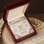 To The Woman Who Saw Something In Me - Interlocking Hearts Necklace