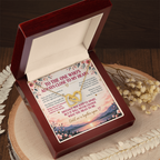 Always Close To My Heart - Long Distance Interlocking Hearts Necklace