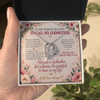 To The Woman I'm Lucky To Call My Godmother - Forever Love Necklace