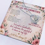 To The Woman I'm Lucky To Call My Godmother - Forever Love Necklace